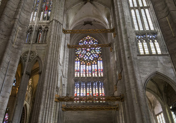 Naklejka premium Saint Peter Beauvais cathedral, in Beauvais, France