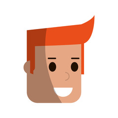 happy smiling man icon image vector illustration design 