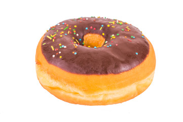 Donut on a white background