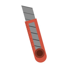 blade cutter stationery tool icon image vector illustration design 