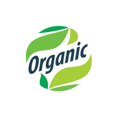 vector logo organic