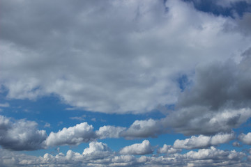 Obraz premium Blue sky and clouds sky