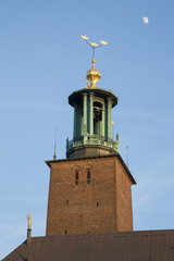 Fototapeta na wymiar City Hall, Stockholm, Sweden