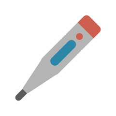digital thermometer healthcare related icon image vector illustration design 