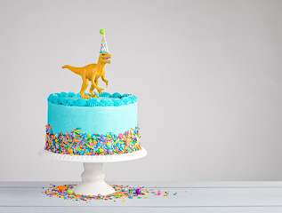 Dinosaur Birthday Cake - 155971305