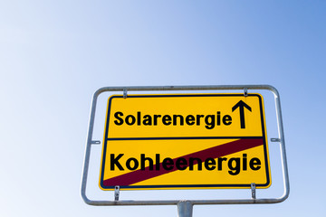 Solarenergie statt Kohleenergie