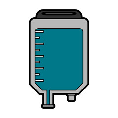 iv bag healthcare related icon image vector illustration design 