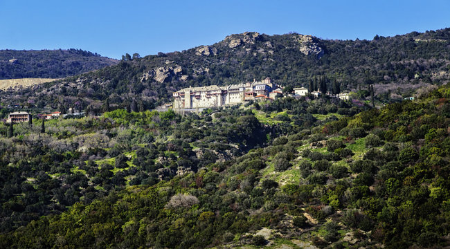 Xiropotamou monastery, Mount Athos, Halkidiki