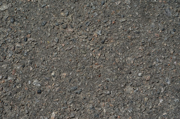 Texture of the old asphalt road
