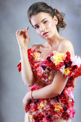 Fototapeta premium tender young woman