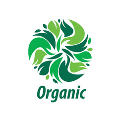 vector logo organic