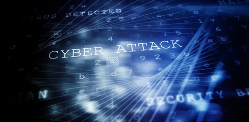 Composite image of virus background