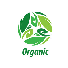 vector logo organic