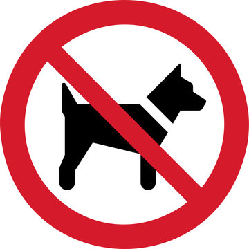ISO 7010 P021 No dogs