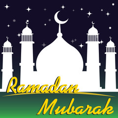 ramadan mubarak vector