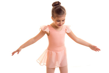 Little girl dancing 