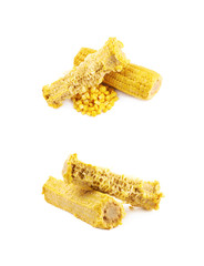 Composition of two corncobs
