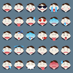 Dracula emoticon collection