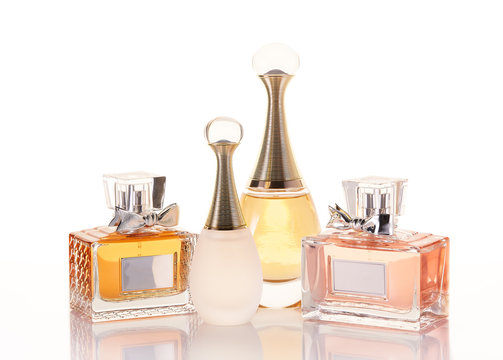 Fototapeta Bottles of perfume