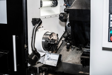 CNC Turning Center for high productivity turning and milling with exceptional speed, power, and capacity.