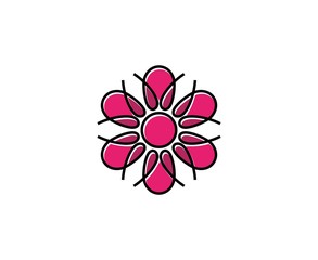 Flower logo