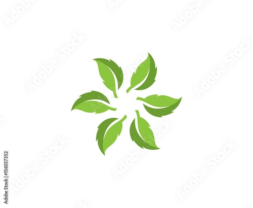"Leaf logo" Stock image and royalty-free vector files on Fotolia.com
