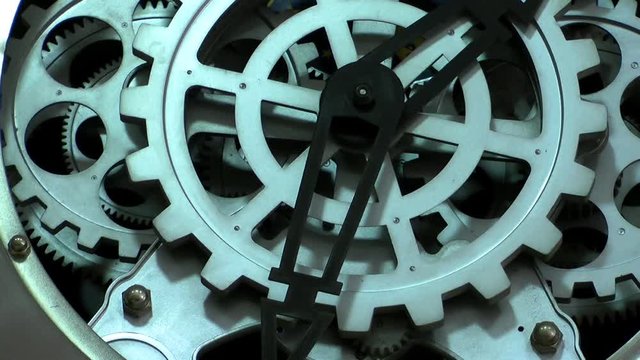 Rusty Retro Mechanic Clock Gears