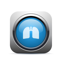 Square Push-Button - Vector