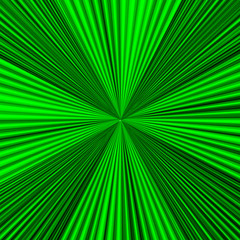 Light green striped sunburst background