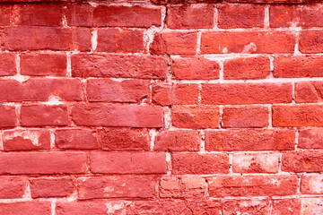 Brick texture with scratches and cracks
