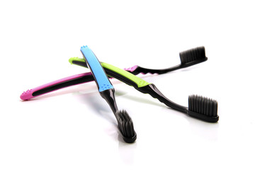 toothbrush isolated on white background