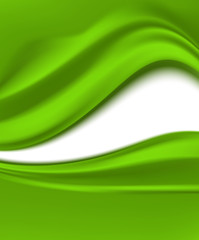abstract folding green background. vector illustration