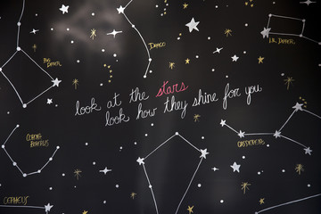 Look at stars constellation how they shine for you © vit