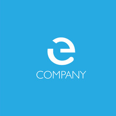 E letter company Logo
