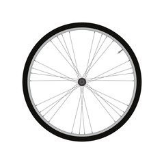 bicycle wheel vector
