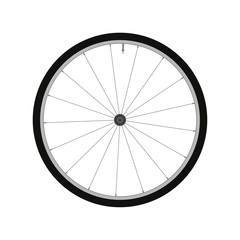 Fototapeta premium bicycle wheel vector 