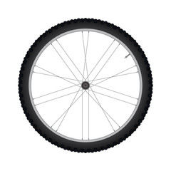 bicycle wheel vector
