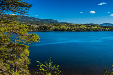 Obraz premium A beautiful mount lake