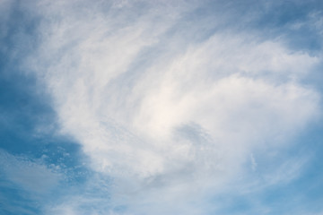 Blue sky with beautiful cloud