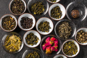 代表的な台湾茶　Taiwanese traditional tea