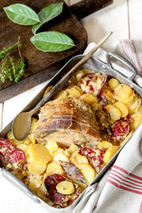 Rôti de porc aux pommes de terre 2