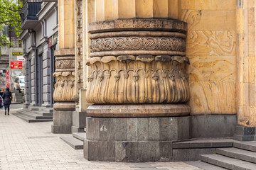 Ornamental architectural description of Tbilisi Science House