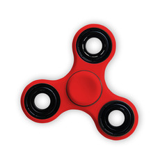 spinner stress relieving toy isolated on on white