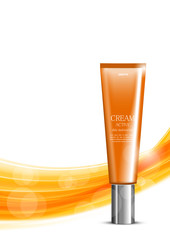 Beauty cosmetic light design template