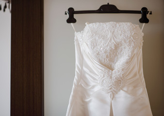 wedding dress details