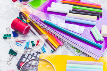 back to school concept