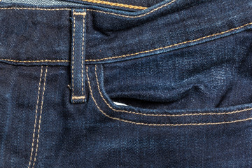 Jeans close-up