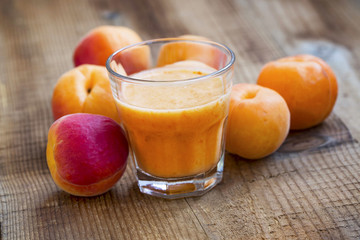 Apricots smoothie