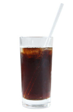 Soda in a glass
