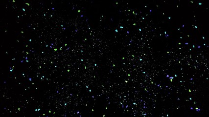 Stardust on the floor.